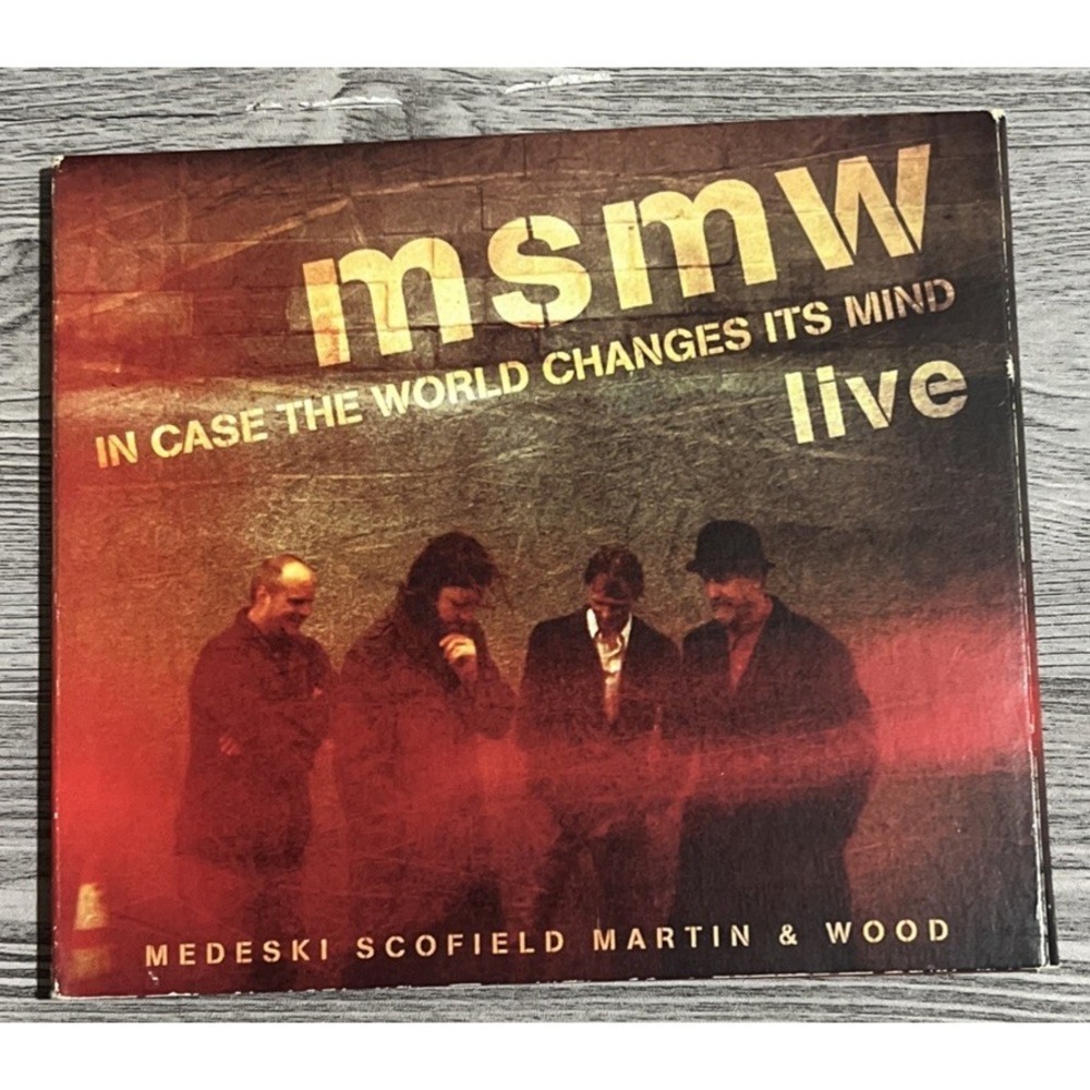 MSMW In Case the World Changes Its Mind Live Cd Medeski Scofield Martin &Wood f1